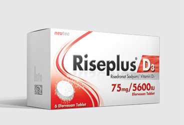 RISEPLUS D3 75 MG/5600 IU 6 EFERVESAN TABLET